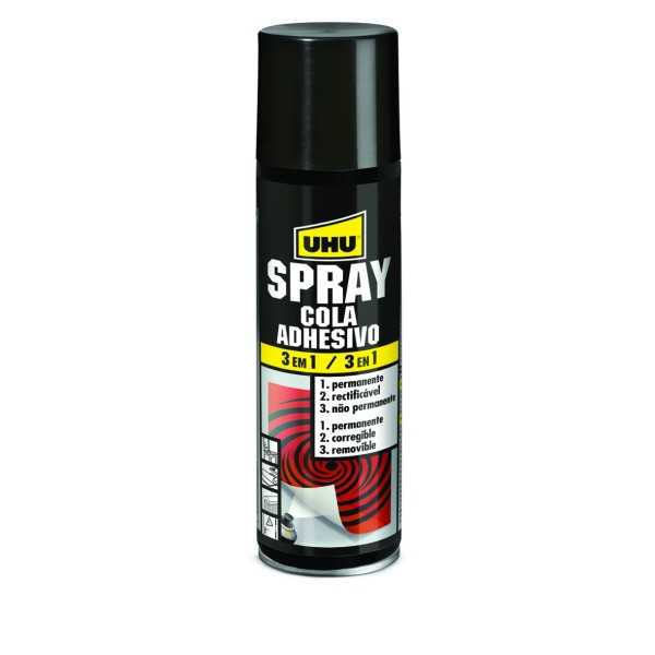Spray Cola Adhesivo 3 en 1 UHU 500ml