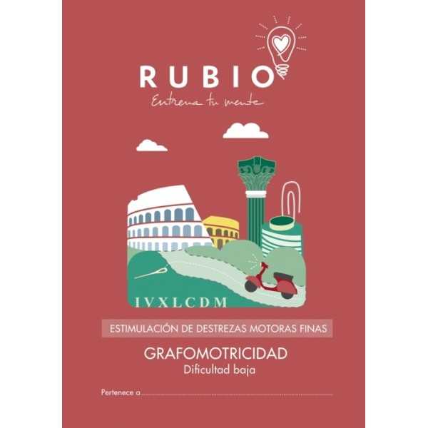 Cuaderno Rubio Estimulacion Destreza Motora Grafomotricidad Baja