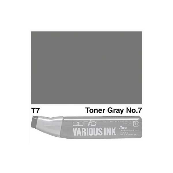 COPIC VARIOUS INK T7 TONER GRAY