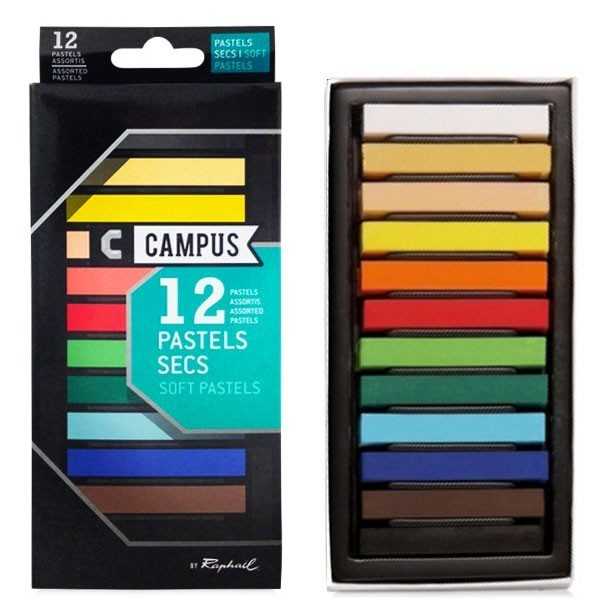 Set de Pastel Seco CAMPUS 24 Colores