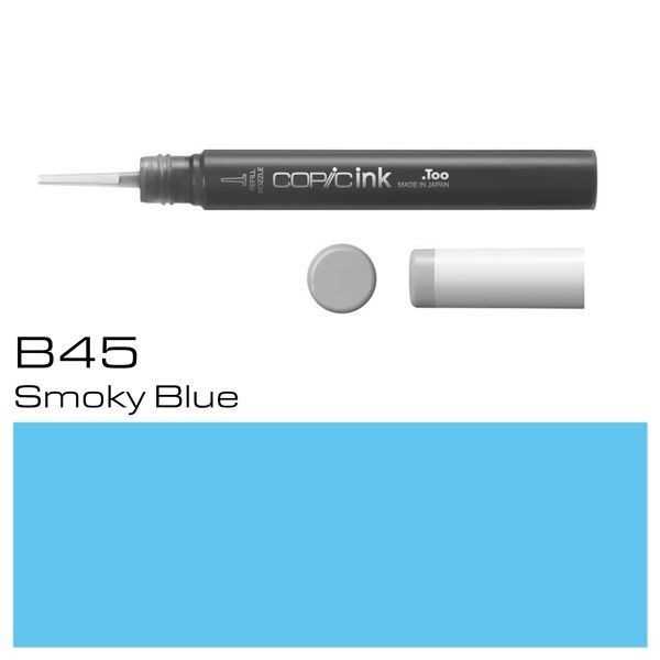 COPIC INK TYP 12ml. B45 SMOKY BLUE