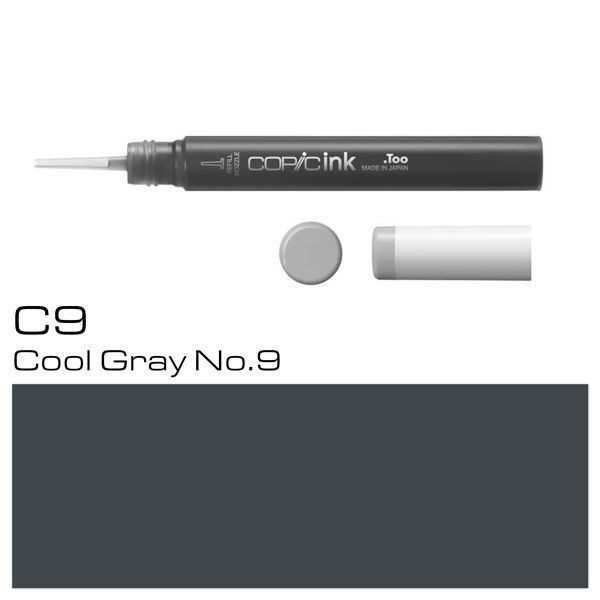 COPIC INK TYP C9 COOL GRAY