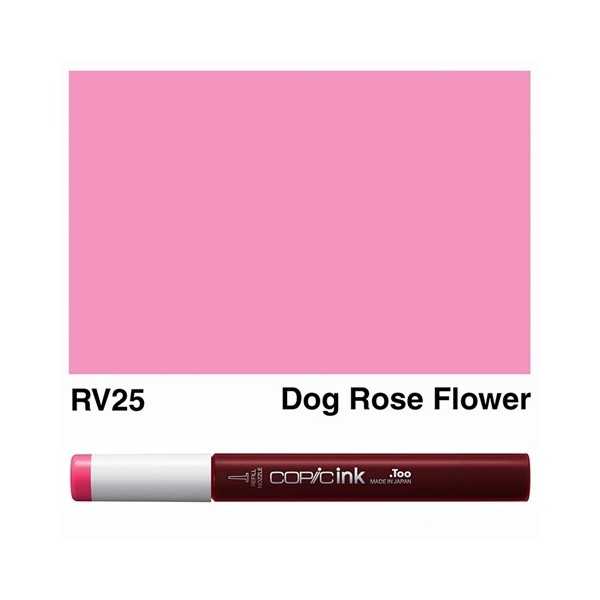 copy of COPIC VARIOUS INK RV25 DOG ROSE FLOWER