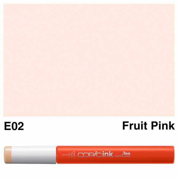 COPIC INK TYP 12ml. E02 FRUIT PINK