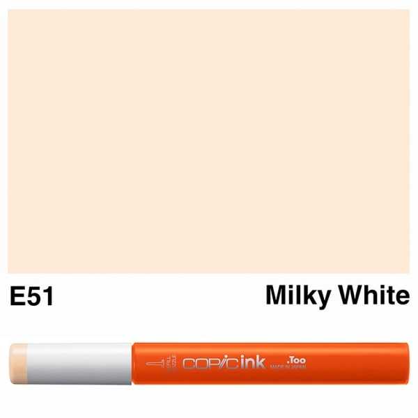 COPIC VARIOUS INK E51 MILKY WHITE