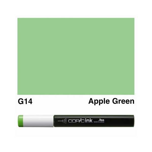 COPIC INK TYP 12ml. G14 APPLE GREEN