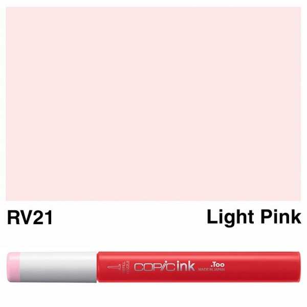 COPIC INK TYP 12ml. RV21 LIGHT PINK