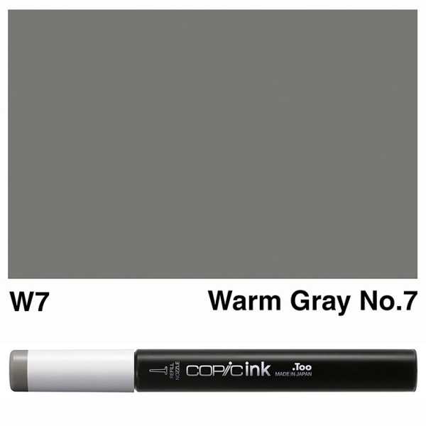 COPIC INK TYP 12ml. W7 WARM GRAY