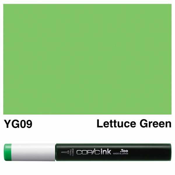 COPIC INK TYP YG09 LETTUCE GREEN