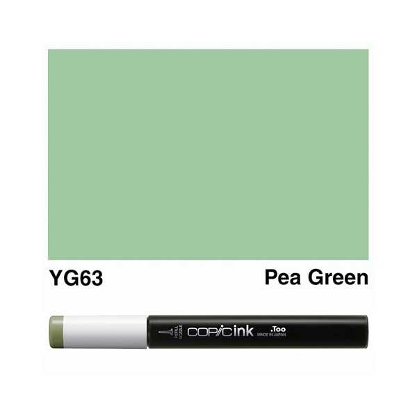 COPIC INK TYP 12ml. YG63 PEA GREEN