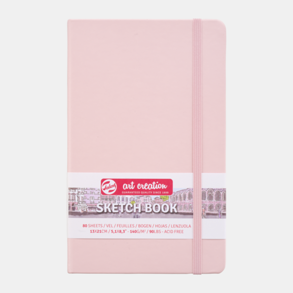 Sketchbook Art Creation Talens. Pastel Pink 13 x 21cms.