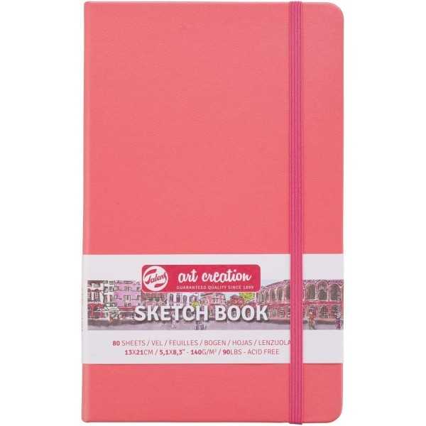 Sketchbook Art Creation Talens. Coral Red 13 x 21cms.