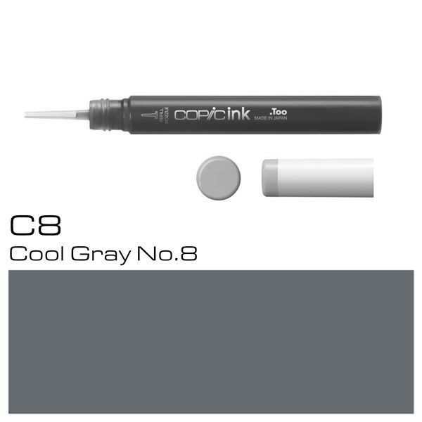 COPIC VARIOUS INK C8 COOL GRAY