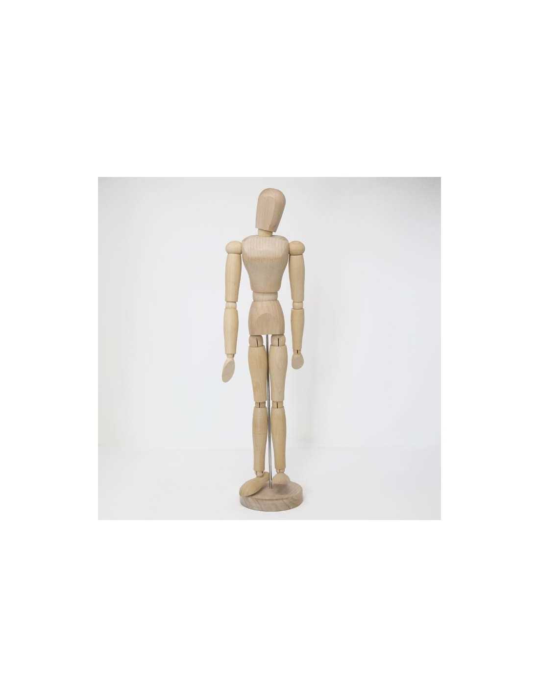 Man,Brown WONCT Maniquí de Arte Modelo de Figura de acción maniquí Humano para Hombre y Mujer Figuras de Dibujo para Artistas 
