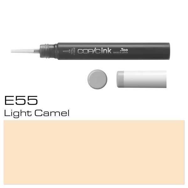 COPIC INK Typ 12ml. E55 LIGHT CAMEL