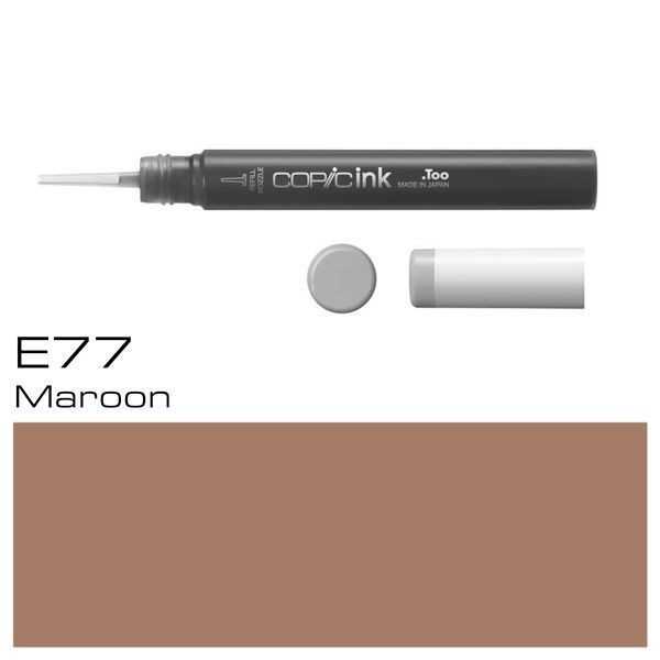 COPIC INK Typ 12ml. E77 MAROON