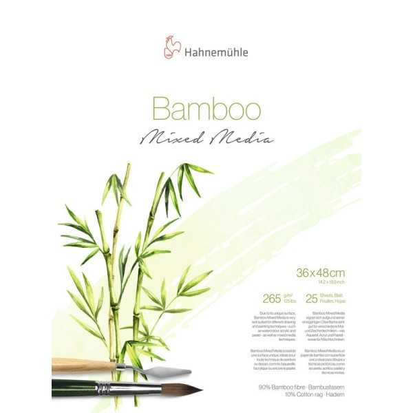 Bloc HAHNEMUHLE Bamboo Mix Media 265gr.