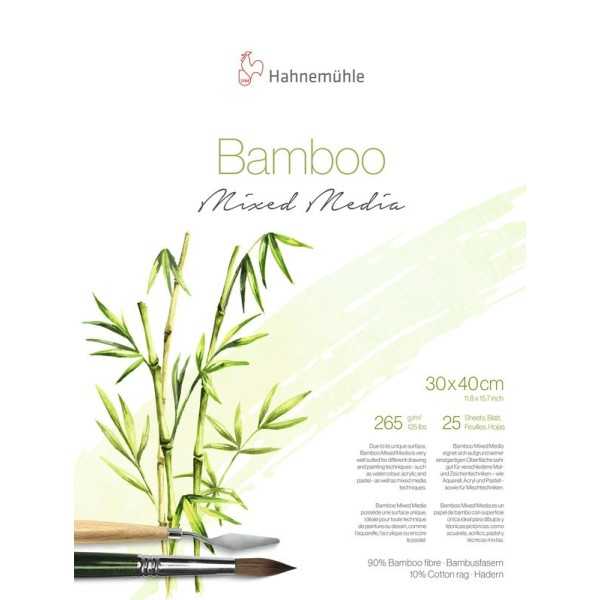 Bloc HAHNEMUHLE Bamboo Mix Media 265gr.
