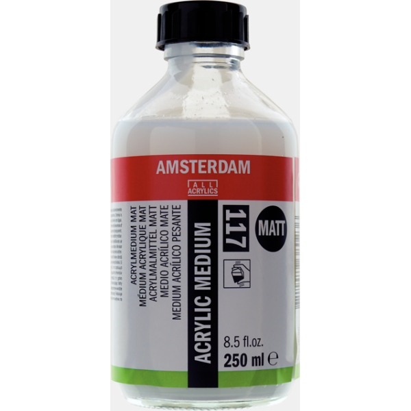 Medium para Acrilico Mate Amsterdam 250ml.