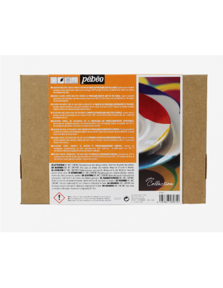 Pebeo Collection Box Porcelaine150 10 Colours 45ml.