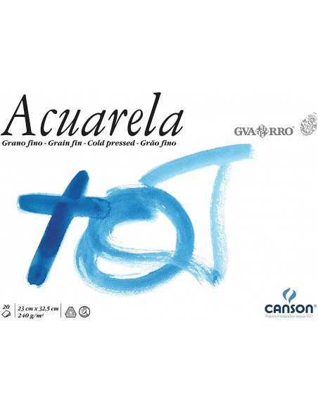 Canson Guarro Bloc Encolado de Acuarela 60% Algodón 240gr.