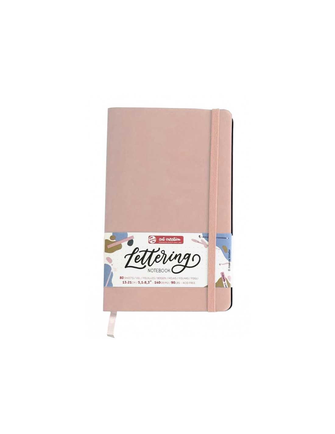 Cuaderno para Lettering Color rosa
