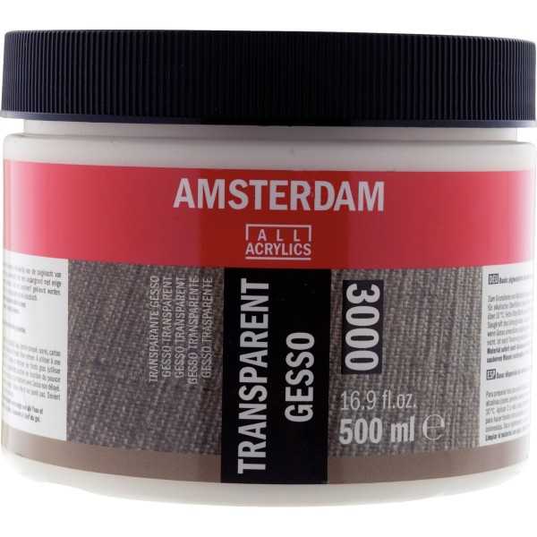 Gesso Transparente Amsterdam 500ml.