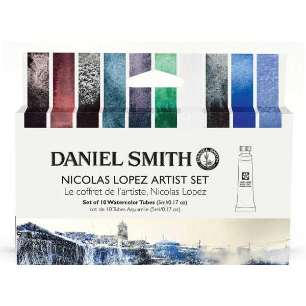 Daniel Smith Watercolour Nicolas Lopez Set 10 tubes of 5ml.