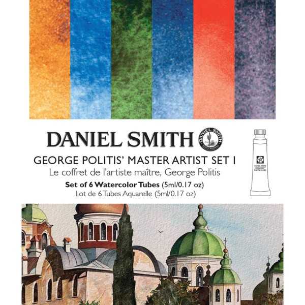Daniel Smith Watercolour. George Politis Set 1. 6 colours 5 ml.