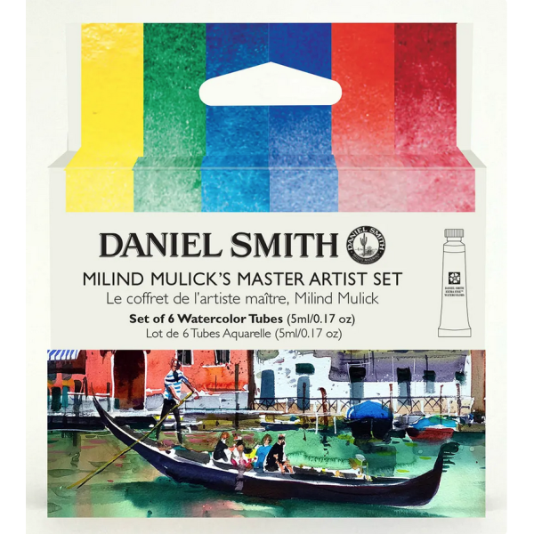 Acuarela Daniel Smith MILIND MULLICK SET 6 colores 5 ml.