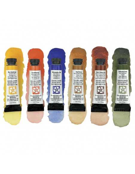 DANIEL SMITH Watercolour Prafull Sawant Set 6 tubes of 5ml.