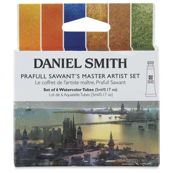 DANIEL SMITH Watercolour Prafull Sawant Set 6 tubes of 5ml.