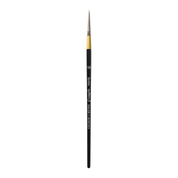 System3 Brushes Extra Short Stroke No. 10/0 Series 81