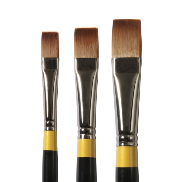 System3 Flat Brushes Long Handle Series 41