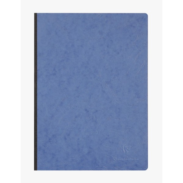 Cuaderno Age-Bag lomo de tela 14,8x21 96h Liso Azul