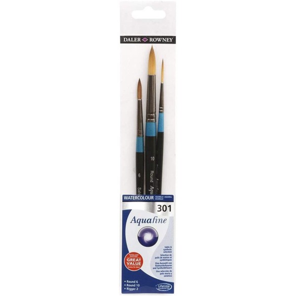 Aquafine Brushes Set 3