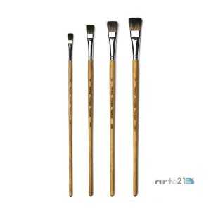No.2 ~ No.30 Mini No.10 for Erasing Watercolor with Strong Synthetic Hair/Hake Flat Paintbrush Herend Brush Series KOF-7800 
