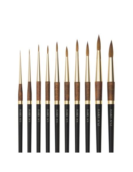 Isabey 6227i Marta Kolinsky Round Pointed brush