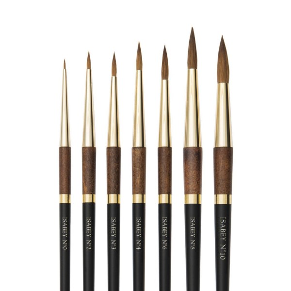 ISABEY Kolinsky Sable Brush 6228i Round Tapered