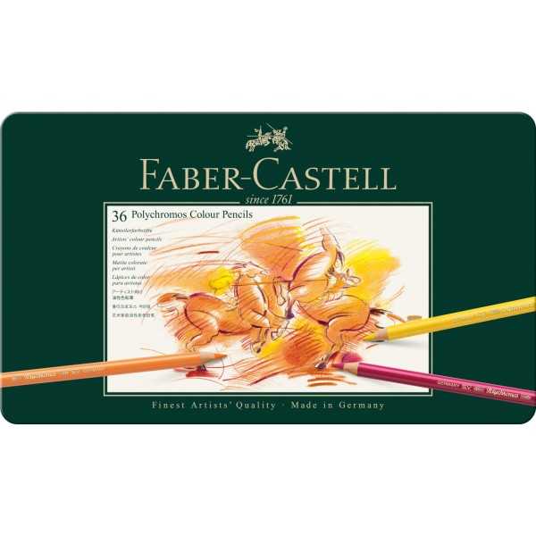Caja de 36 Lápices Polychromos Faber Castell