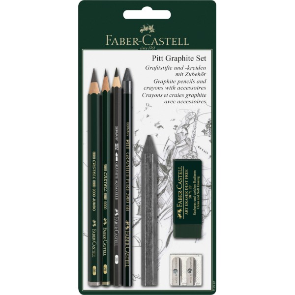 Faber Castell Graphite & Accessories Set 7pcs.