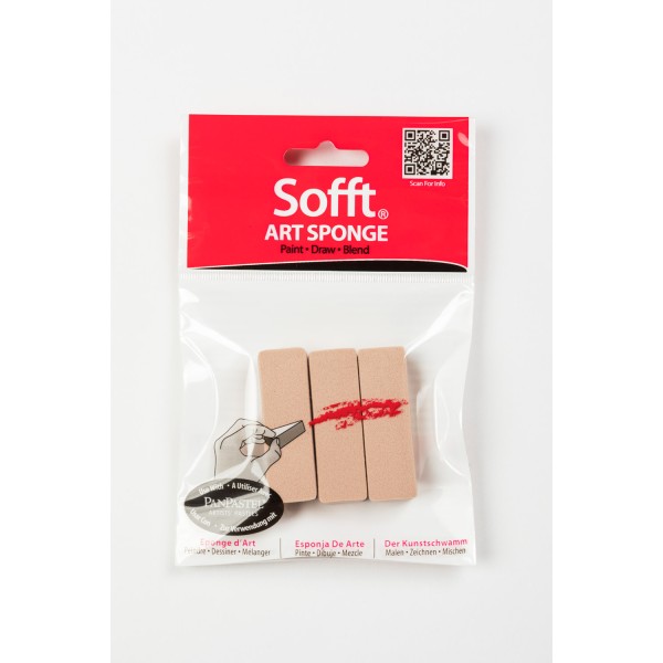 Sofft Tool Art Sponge bar Flat 3pcs.