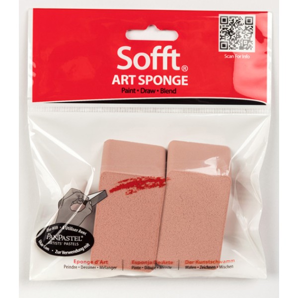 Sofft Tool Art Sponge Angle Flat 2pcs.