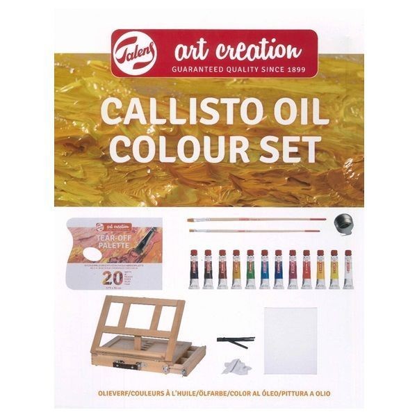 Callisto Oil Set 12 tubes of 12ml. and Accessories