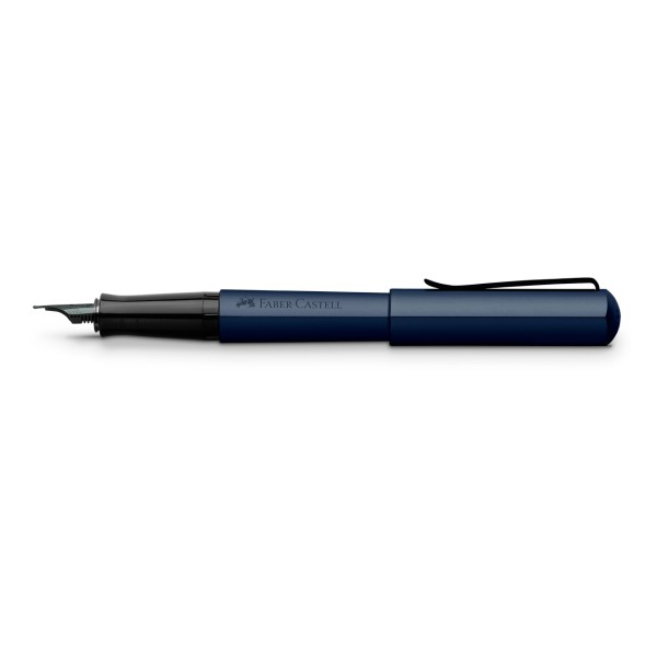 Faber Castell Hexo fountain pen blue F