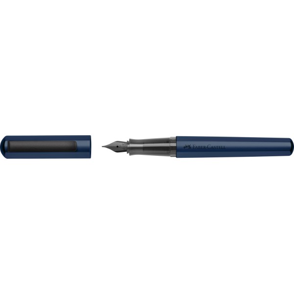 Faber Castell Hexo fountain pen blue F