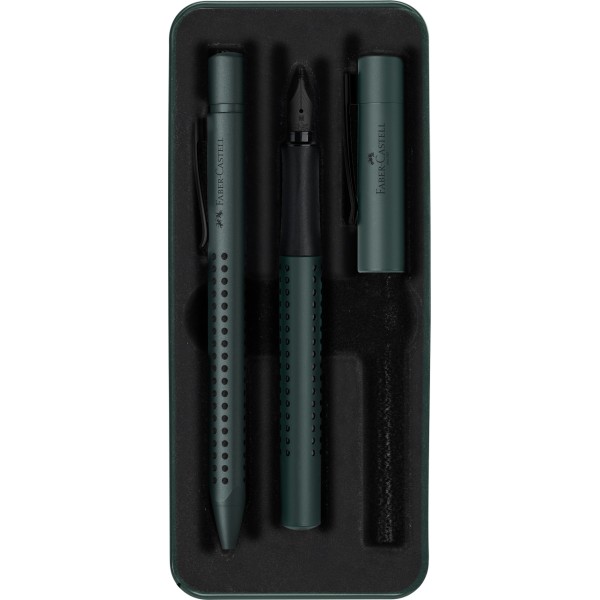 Faber Castell Ballpoint Pen and Grip Ballpoint Pen Set mistletoe