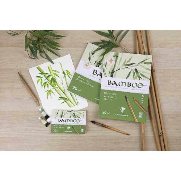 CLAIREFONTAINE Bloc Bamboo 100% 250 G
