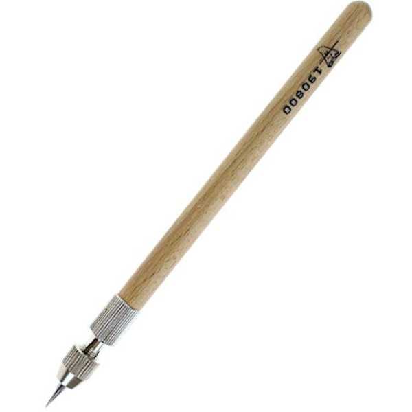 Wooden Needle Holder and etching needle