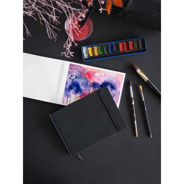 Rhodia Touch Watercolour Notebook 100% Cotton 300gr. hot press